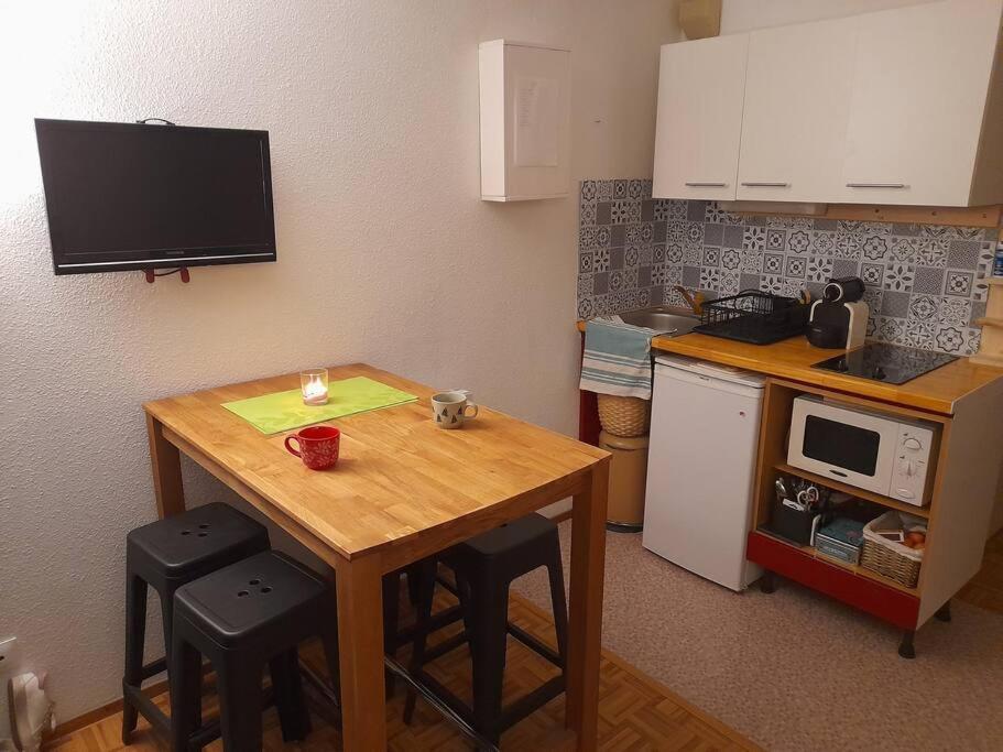 Ferienwohnung Rez De Jardin / Pieds Des Pistes Bernex Exterior foto